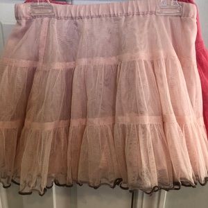 TWO twirl skirts